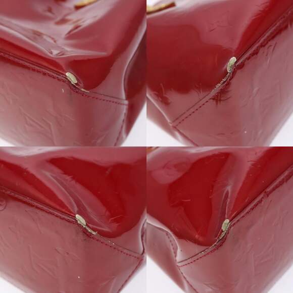 LOUIS VUITTON Monogram Vernis Reade PM Hand Bag Pomme D'amour M91990 - Picture 10 of 12